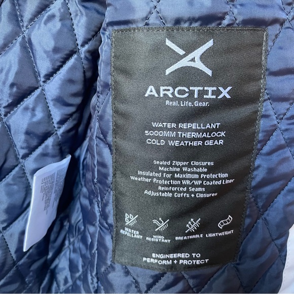 Women’s Chamonix White fitted jacket. Arctix. Size Small. - Picture 7 of 8